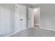 Bright bedroom with neutral carpet and closet at 4124 Woodfox Dr, Charlotte, NC 28277