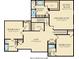 Second floor plan highlighting owner's suite, bedrooms, bathrooms, and a loft at 4892 Horseback Ln, Harrisburg, NC 28075