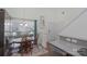 Cozy breakfast nook featuring wood table set and natural lighting near front entry at 623 Hicklin Dr, Rock Hill, SC 29732