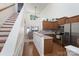 Bright kitchen featuring stainless steel appliances, breakfast bar and wood cabinets at 623 Hicklin Dr, Rock Hill, SC 29732