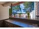 View of the outdoor kitchen area with granite countertops, custom cabinetry, and natural light at 623 Hicklin Dr, Rock Hill, SC 29732