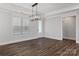 Bright, open living room with hardwood floors, recessed lighting, and a large window at 2081 Fordhill St, Rock Hill, SC 29732