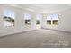 Spacious main bedroom with neutral carpet, tray ceiling, and lots of natural light at 247 Batten Ridge Dr # 294, Statesville, NC 28677