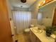 Well-lit bathroom featuring a shower, vanity and neutral decor at 356 Lucky Hollow Rd, Hickory, NC 28601