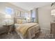 Comfortable bedroom featuring neutral decor, natural light, and stylish furnishings creating a cozy space at 8635 Miles Gap Rd, Indian Land, SC 29707