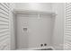 Empty closet with shelving, ready for storage and organization at 106 Desert Sky Ct, Statesville, NC 28625