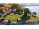 This community recreation area has a playground, picnic area, swings, and lakeside fun for residents to enjoy at 1119 Palmyra Dr, Tega Cay, SC 29708