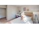 Charming bedroom with a comfortable bed, a desk, and a neutral color scheme at 11216 Cardinal Creek Ave, Charlotte, NC 28215