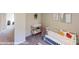 Bright Bedroom with stylish decor, white crib, and a changing table at 11216 Cardinal Creek Ave, Charlotte, NC 28215