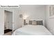 Representative bedroom featuring a white bed, neutral decor, and carpeted floors at 12109 Lady Bell Dr, Charlotte, NC 28278
