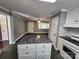 Stylish kitchen features a central island, modern appliances, and an open layout at 1730 Martin Rd, Kings Mountain, NC 28086