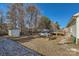 Backyard with an above-ground pool, a deck, and a storage shed at 1852 Bon Rea Dr, Rock Hill, SC 29730