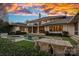 Wonderful outdoor space including pool, spa, patio seating, and lush landscaping at 19117 Davidson Concord Rd, Davidson, NC 28036