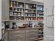 Walk-in pantry with custom shelving, ample storage space, and plenty of room for appliances at 19117 Davidson Concord Rd, Davidson, NC 28036