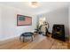 Bright home gym featuring exercise equipment and natural light from a nearby window at 3301 Mountainbrook Rd, Charlotte, NC 28210