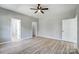 A bedroom with neutral colors, multiple closets and bright, natural light at 437 Cedar Grove Rd, Clover, SC 29710
