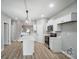 Spacious kitchen with an island, stainless steel appliances, and lots of counter space at 437 Cedar Grove Rd, Clover, SC 29710