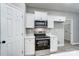 Modern kitchen with stainless steel appliances and lots of storage at 437 Cedar Grove Rd, Clover, SC 29710