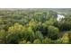 Beautiful aerial view of lush, green trees next to a river at 463 Lake Wylie Rd, Belmont, NC 28012