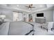 Main bedroom suite featuring large windows, closet access, and adjoining bath at 463 Lake Wylie Rd, Belmont, NC 28012