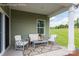Inviting outdoor patio with comfortable seating and serene views at 510 Kenyon Dr, Denver, NC 28037