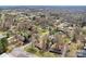 Aerial view of the neighborhood and surrounding homes at 839 Oak Grove Rd, Kings Mountain, NC 28086