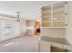 Bright dining room with French doors providing natural light, seamlessly connected to kitchen at 839 Oak Grove Rd, Kings Mountain, NC 28086