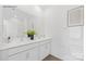 Elegant bathroom featuring double sinks, modern fixtures, and a large mirror, offering a luxurious feel at 112 Parker Claire Ln, Kings Mountain, NC 28086