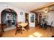 Eat in kitchen that opens to the dining room with exposed beam and unique archway at 129 38Th St, Hickory, NC 28601