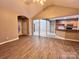 Open-concept design connects the living room to kitchen and dining area, creating a comfortable flow at 145 Mcbride Dr, Rockwell, NC 28138