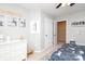 Serene bedroom features light gray walls, a white dresser, and a comfortable bed at 1800 Robbins Meadows Dr, Waxhaw, NC 28173