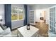 Cozy living room filled with natural light featuring hardwood flooring and stylish decor at 200 Parker Claire Ln, Kings Mountain, NC 28086