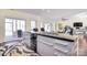 Bright and open kitchen area with modern countertops, a large island, and stainless steel appliances at 2010 Creekwood Dr, York, SC 29745