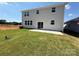 Expansive backyard featuring a well-maintained lawn, a patio, and great natural light at 317 Maidstone Dr # 57, Monroe, NC 28110