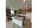 New kitchen featuring an island, wood cabinets, granite countertops, stainless steel appliances, and tile backsplash at 346 Knotty Wood Dr # 71, Monroe, NC 28110