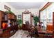 Cozy home office with built-in shelving, a comfortable chair, and natural light at 1717 Deer Run Rd, Catawba, SC 29704