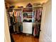 Spacious walk-in closet with ample shelving, drawers, and hanging space for optimal organization at 6111 Gold Springs Way, Denver, NC 28037