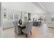 Bright open-concept dining area that flows seamlessly into the kitchen at 1132 Meander Ln, Waxhaw, NC 28173