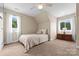 Bright bedroom with carpet flooring and natural light at 1363 John Cline Ct, Lincolnton, NC 28092