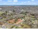 Neighborhood aerial shot showcases mature trees, quiet streets, and the convenience of nearby amenities at 1313 Gidney St, Shelby, NC 28150