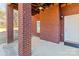 View of back porch with door to the basement at 3334 Cloninger Rd, Dallas, NC 28034