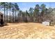 Large backyard with shed at 3334 Cloninger Rd, Dallas, NC 28034