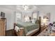 Relaxing bedroom with a comfortable bed and decor, offering a peaceful retreat at 727 Fickling Dr, Lancaster, SC 29720