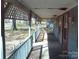 A view of the home's porch, featuring lattice and railing at 922 Marshville Olive Branch Rd, Marshville, NC 28103