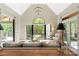 Living room featuring large windows and great outdoor views at 1614 Shimron Ln, Waxhaw, NC 28173