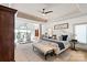 Spacious main bedroom with large window and seating area at 1614 Shimron Ln, Waxhaw, NC 28173