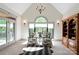 Bright sitting room with vaulted ceilings at 1614 Shimron Ln, Waxhaw, NC 28173
