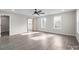 Spacious main bedroom with hardwood floors and natural light at 1921 Woodridge Dr, Hickory, NC 28602