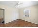 Spacious bedroom with hardwood floors, ample closet space and natural light at 343 Wakefield Dr # B, Charlotte, NC 28209