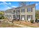 Beautiful two-story home featuring black shutters and well-maintained landscaping at 343 Wakefield Dr # B, Charlotte, NC 28209